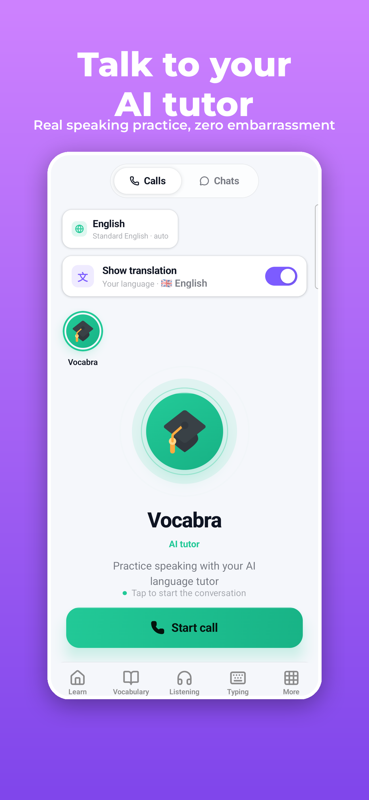 Vocabra AI screenshot 4