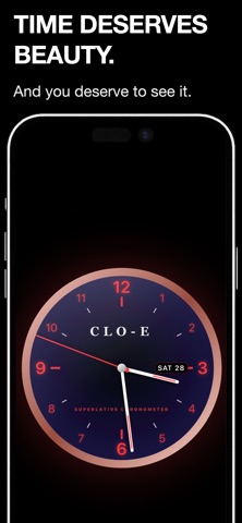 Clo-E – Minimal Clock Screenshot 5 of 10