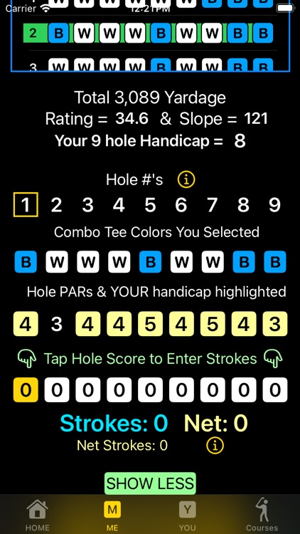 Jim's Combo Tee Golf