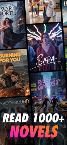 Jupi Novels & Audiobooks iPhone screenshot