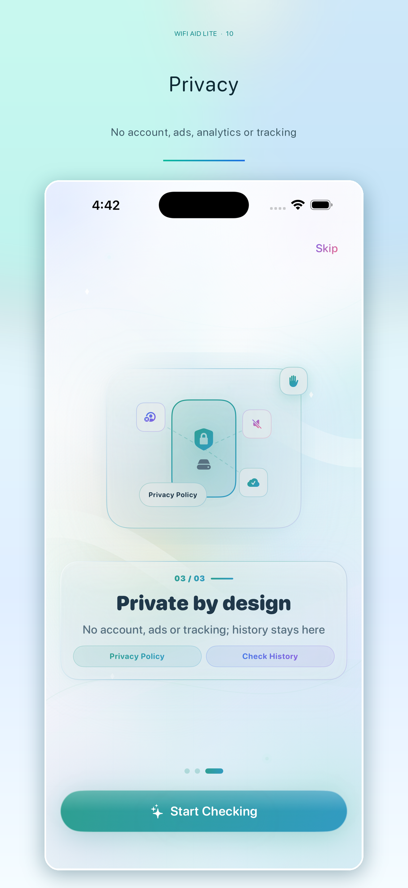 WiFi Aid Lite: Network Check screenshot 10