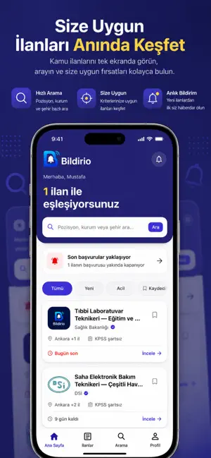 Bildirio iPhone screenshot 2
