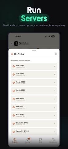 AgentsRoom AI Remote Dev Agent Screenshot 7 of 8