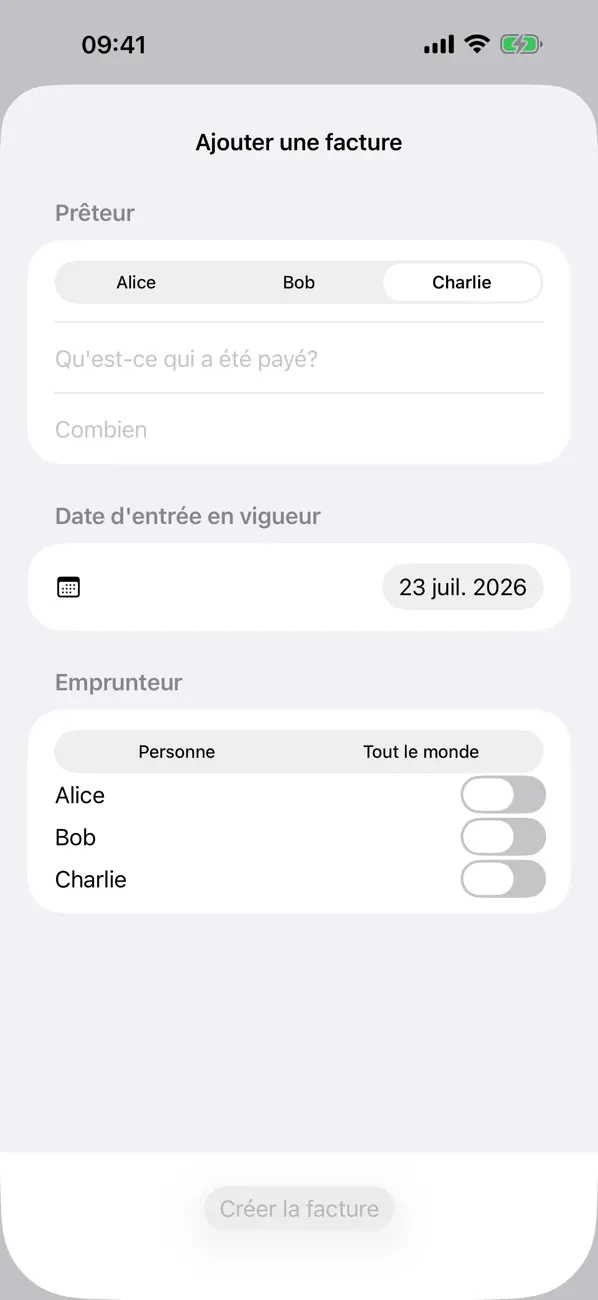 Screenshot #1 pour PayForMe
