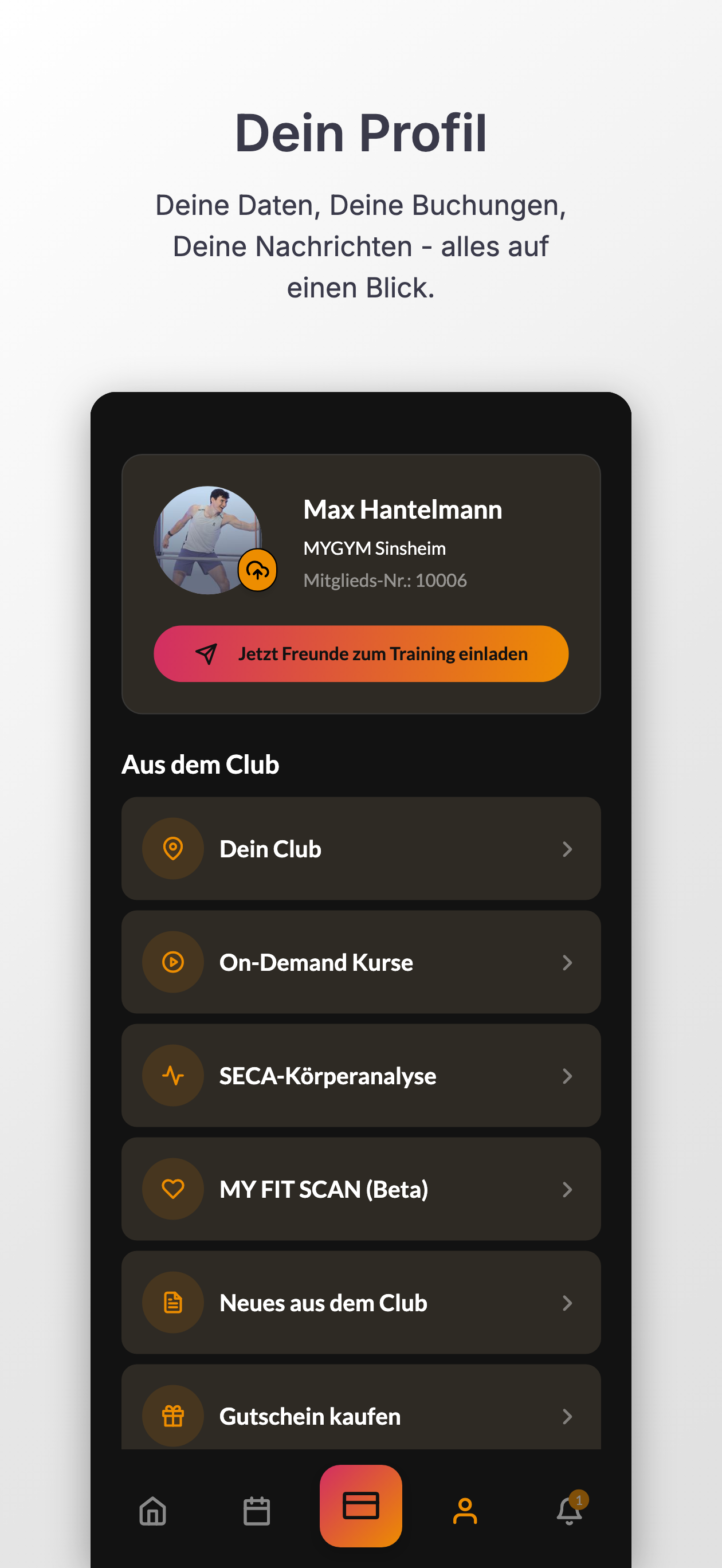 MYGYM Deutschland screenshot 4