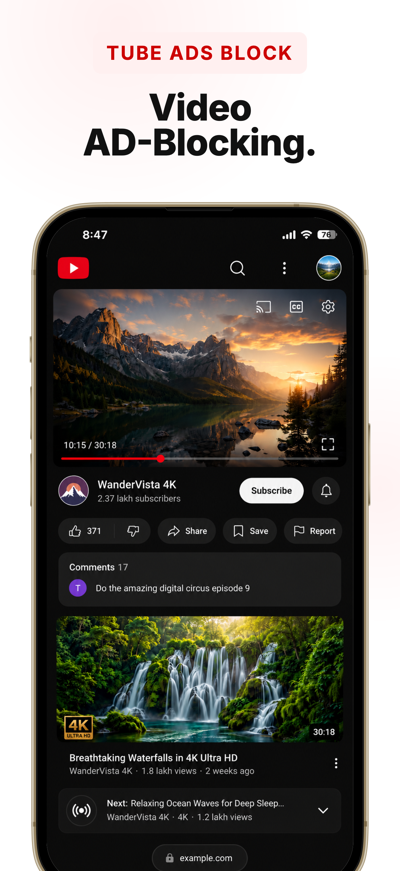 Ad-blocker for safari - NoAds
