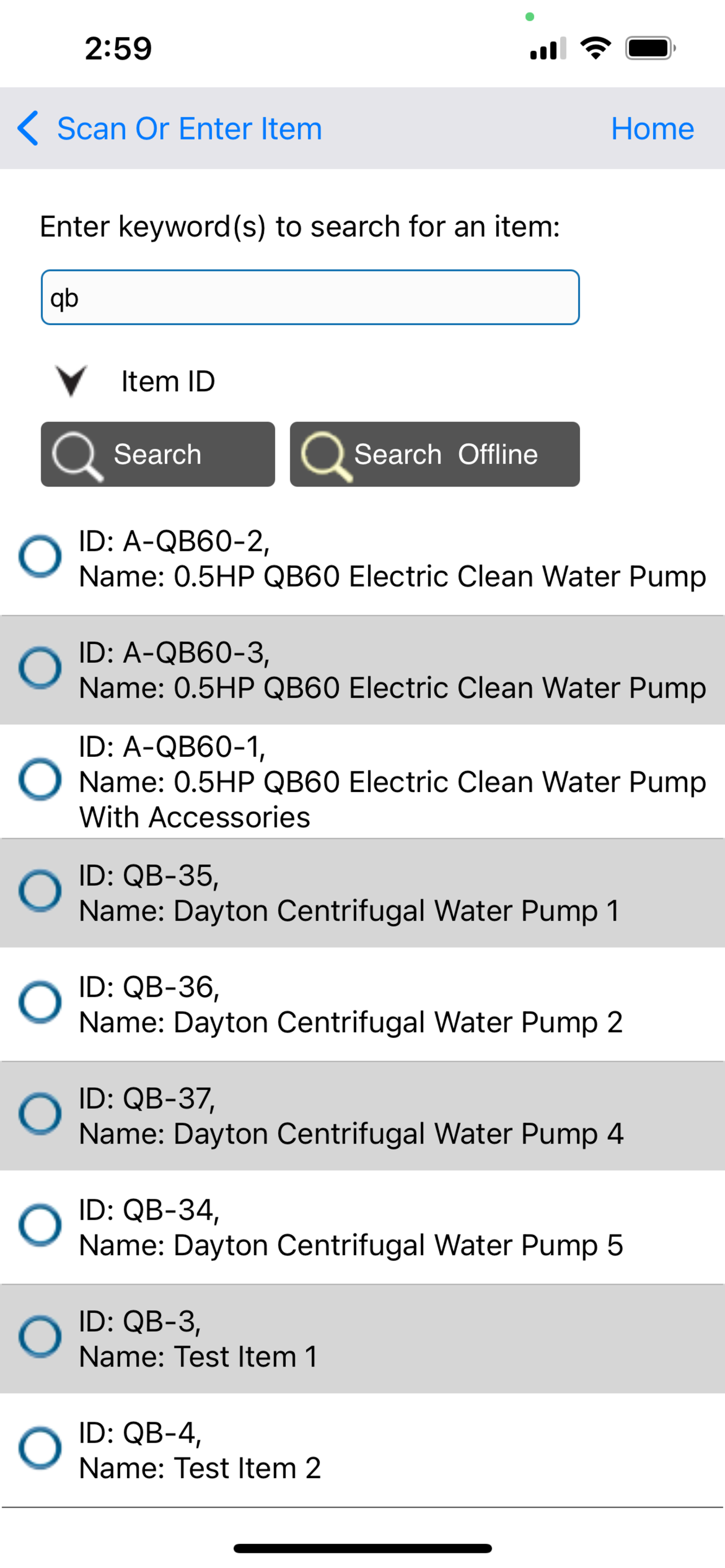 QR Mobile Data screenshot 3