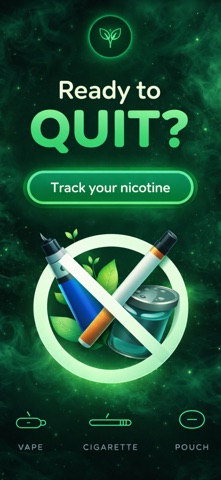 NicTrack: Quit Nicotine App screenshot