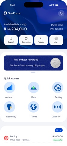 OnePurze screenshot