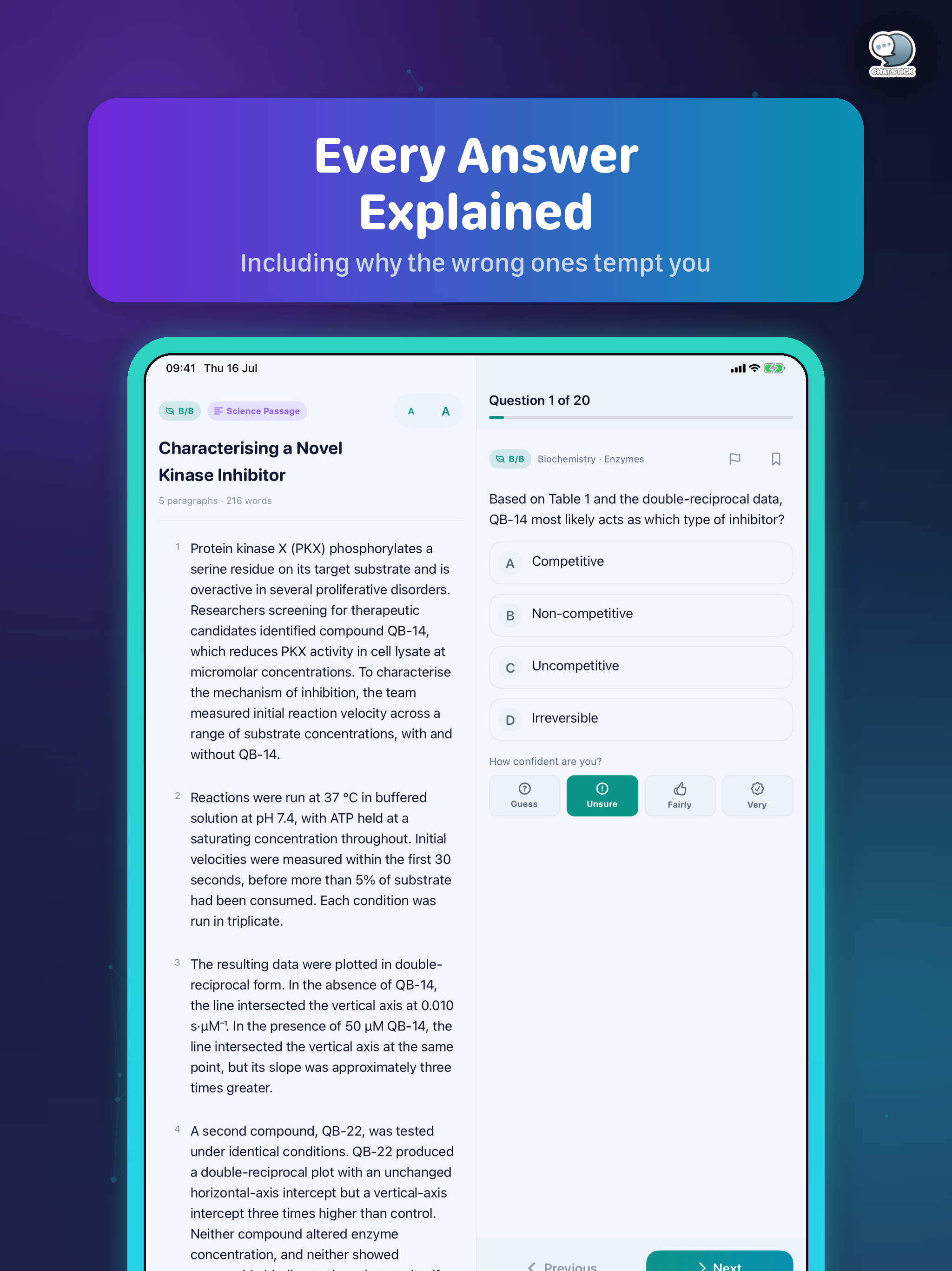 MCAT MedSchool Sprint by CS screenshot 13
