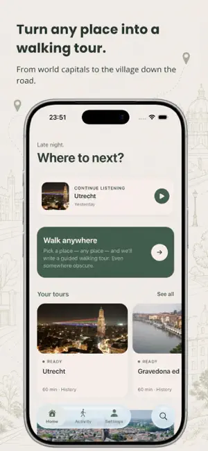PodWalk: Audio Walking Tours screenshot 1