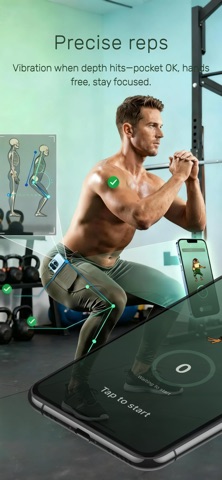 Froggy Squat - Reps & Wall Sit Screenshot 1 of 7