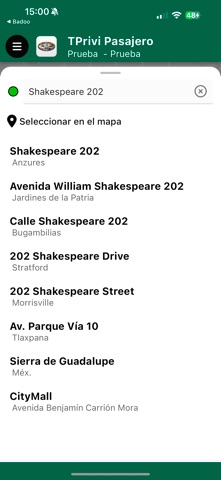 TPrivi Pasajero screenshot