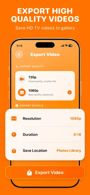 Ome Video - TV Live Styles iPhone screenshot 6
