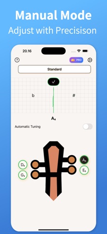 Violin Tuner - TuneGuide Screenshot 3 of 4