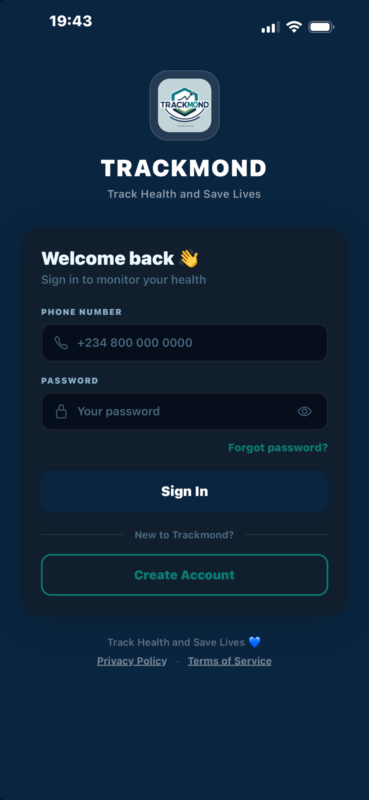 Trackmond screenshot 3