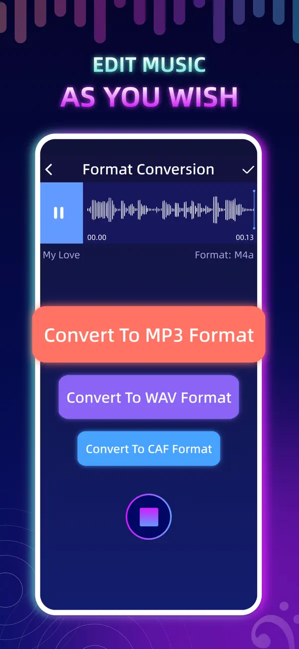 Screenshot #3 pour Audio Editor - RingTone Maker