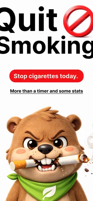 Quit Smoking Now - QuitBeaver screenshot 1