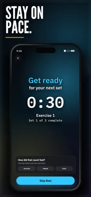 Rep x Reset: Auto Rest Timer screenshot 3