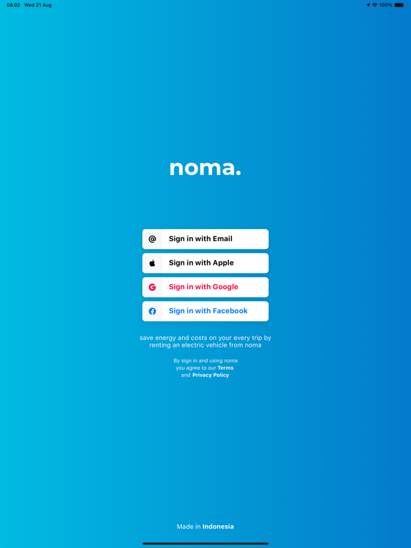 App screenshot