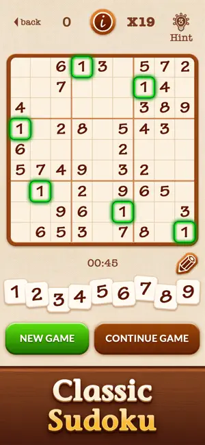▻Sudoku - Classic Brain Game screenshot 1
