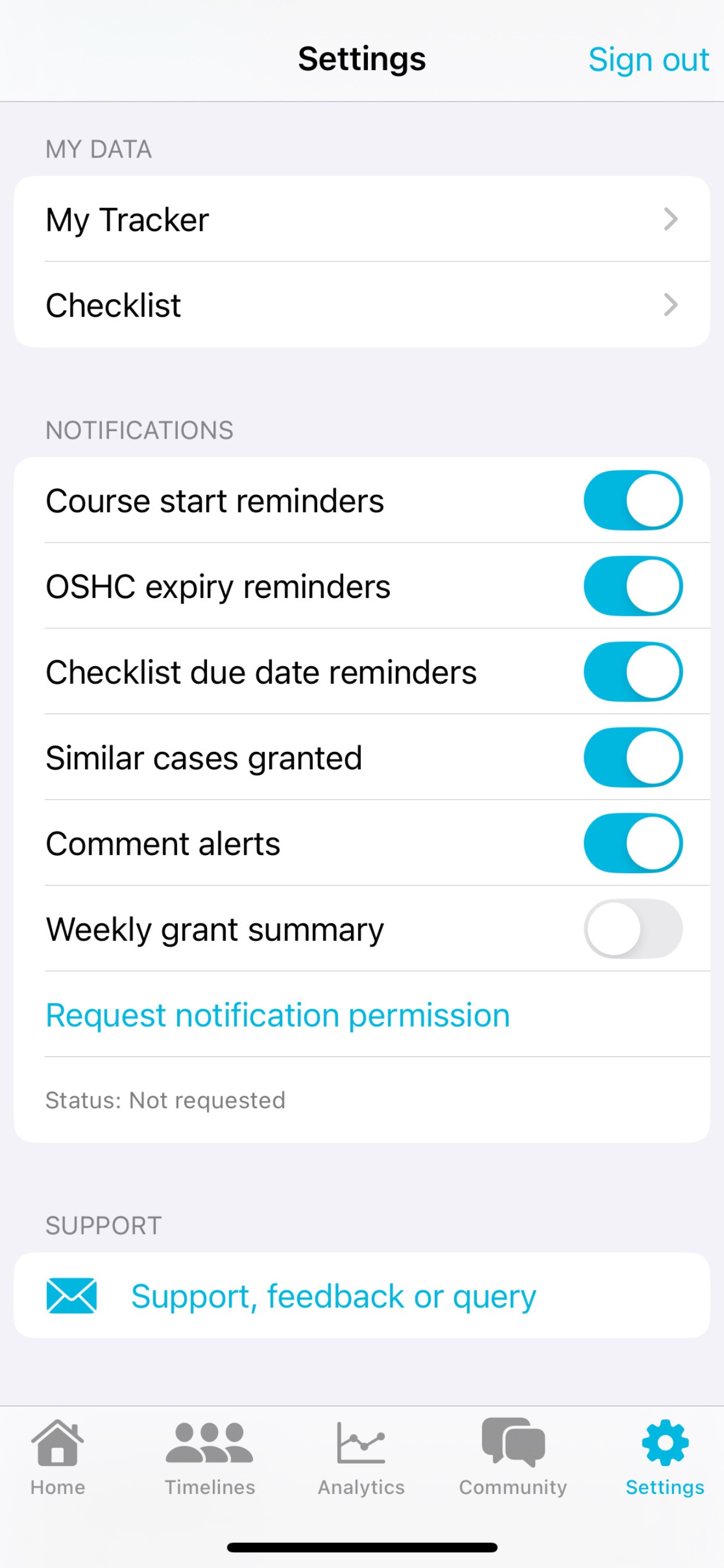 Screenshot 5 of Australia Student Visa Tracker