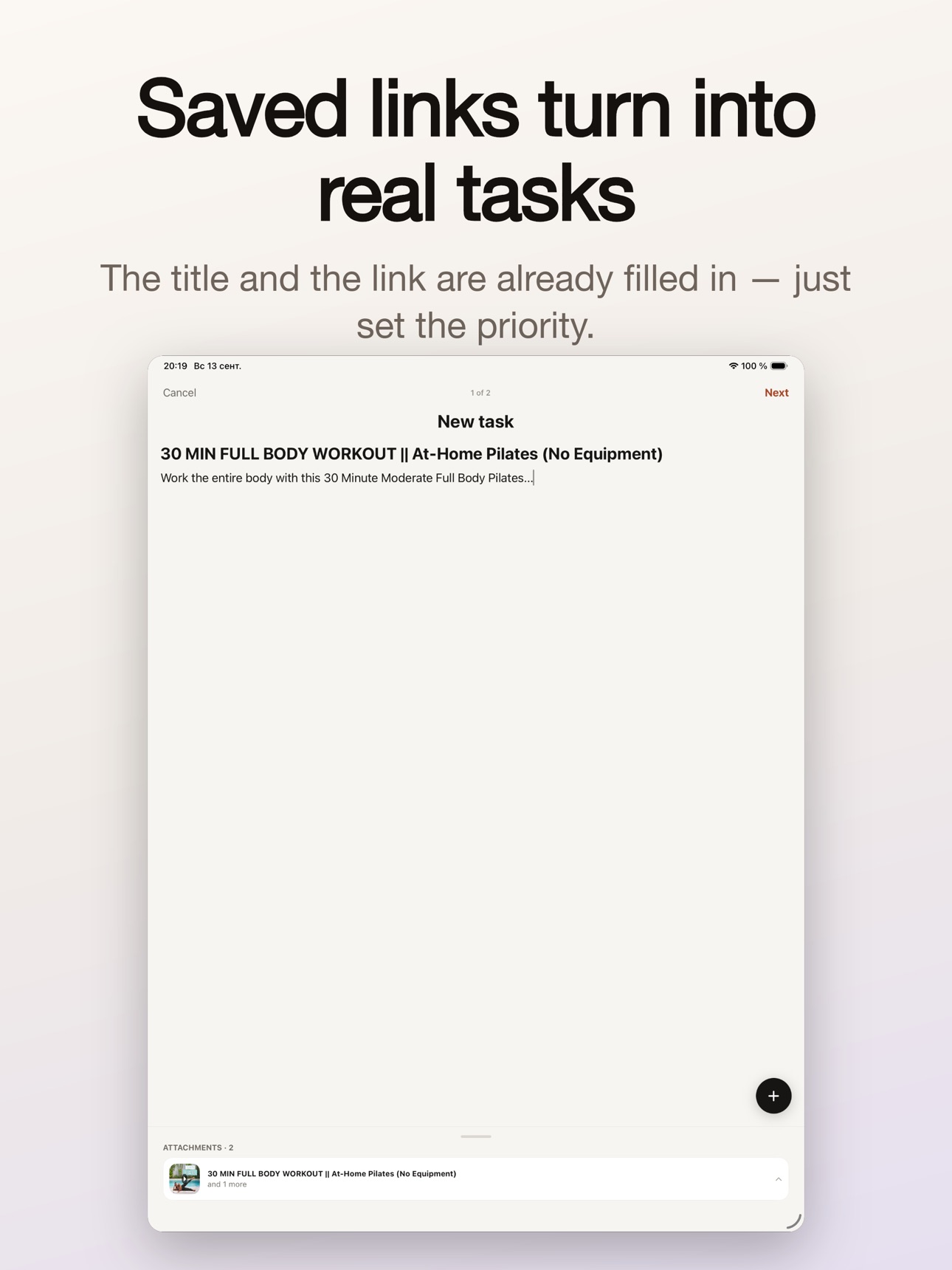 Screenshot 9 of Whenever: Tasks & Focus