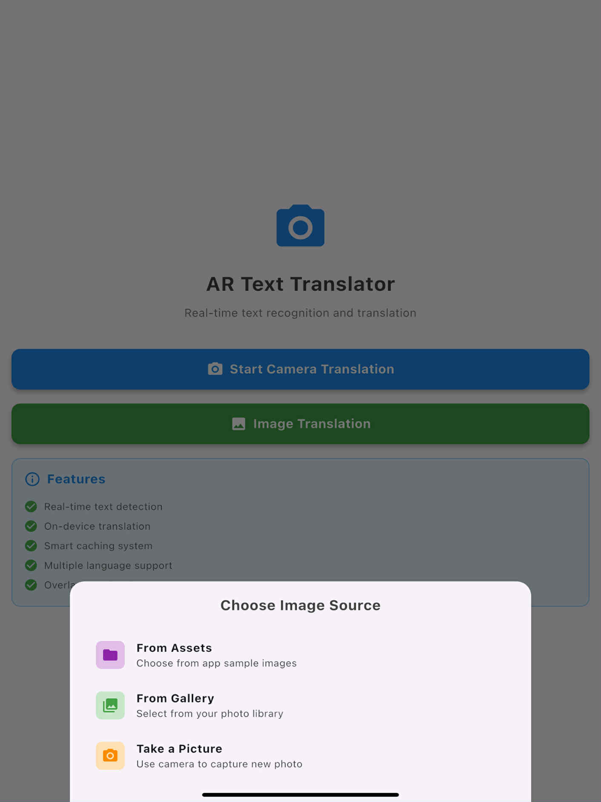 Ar Camera Translator screenshot 7