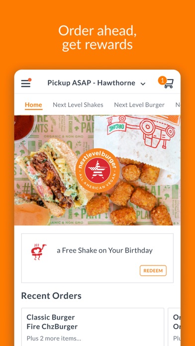 Screenshot 2 of Next Level Veggie Grill App