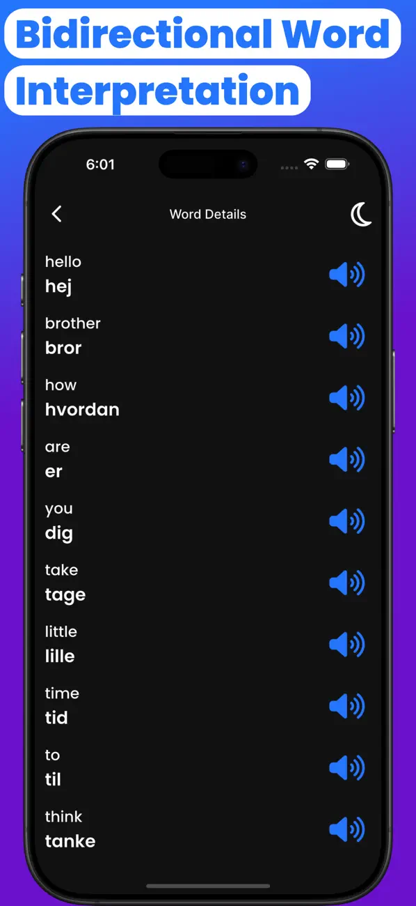 Screenshot #3 pour Danish-English Translator