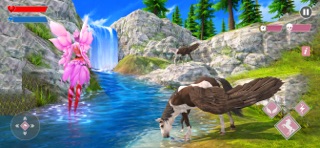 Flying Unicorn Magic Horse Sim Screenshot 1 of 5