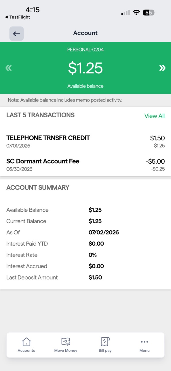 iPhone screenshot