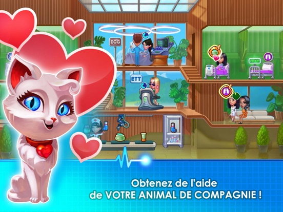 Screenshot #6 pour Clinic Dash Crazy Fun Hospital