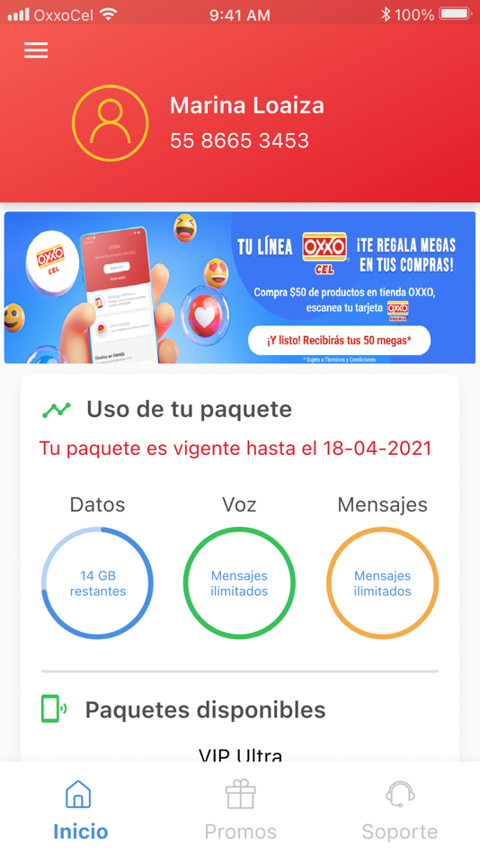#2. OXXOCEL (iOS) By: Cadena Comercial OXXO S.A de C.V.