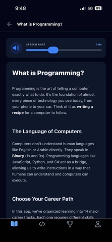 Learn Programming - Code iPhone screenshot