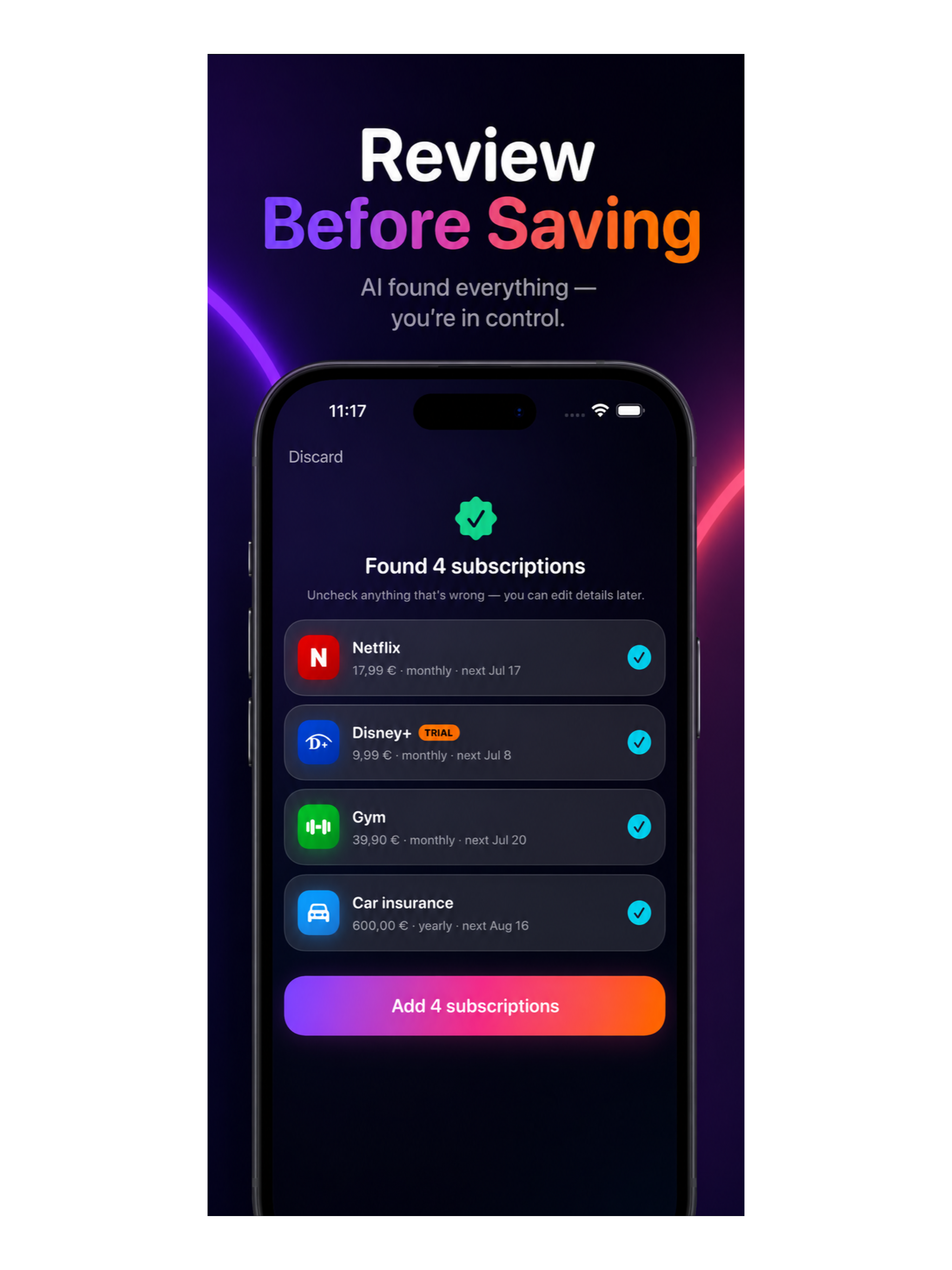 Subscription Tracker: Billmora screenshot 10