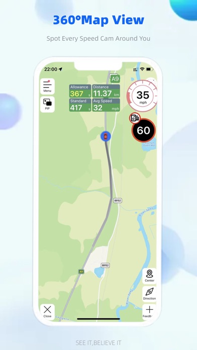 Miofive UK Speedcam Screenshot
