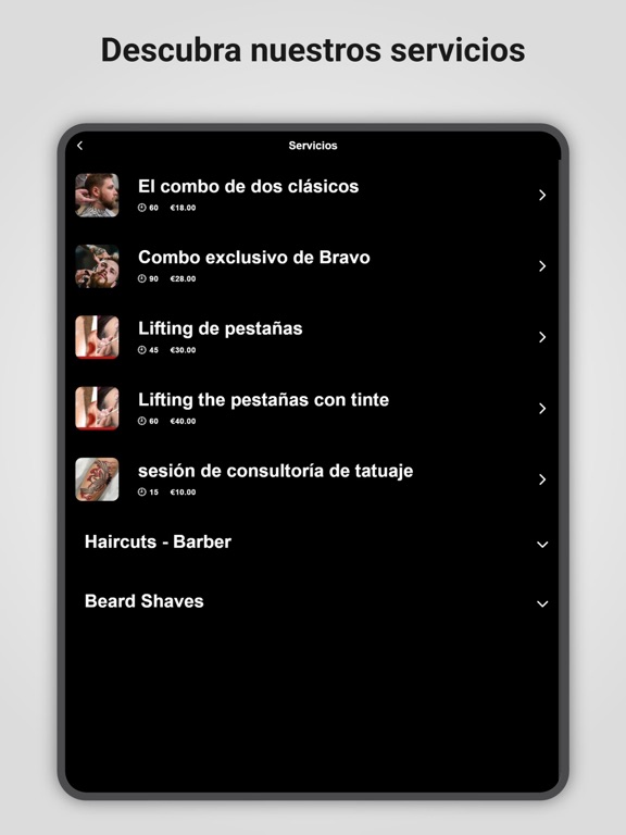 App screenshot