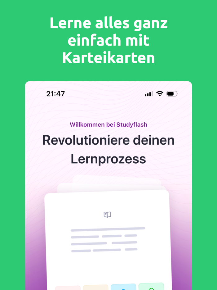 Studyflash Die Lernapp