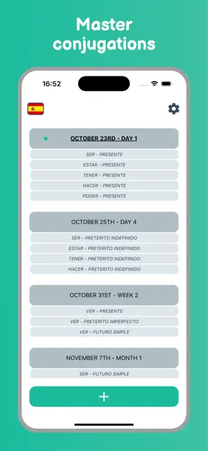 Learn Conjugations screenshot 1