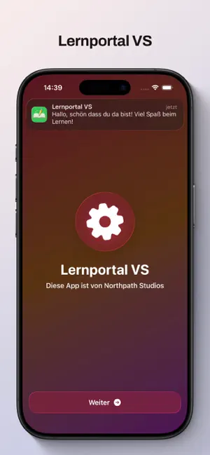 Lernportal VS screenshot 1