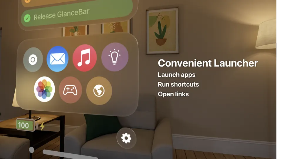 GlanceBar: status bar widgets screenshot 6