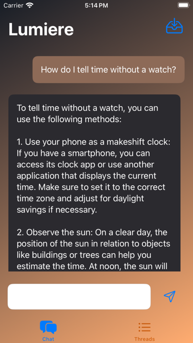 App screenshot