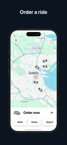 Tap a Taxi: Ireland Rides App Store screenshot 1