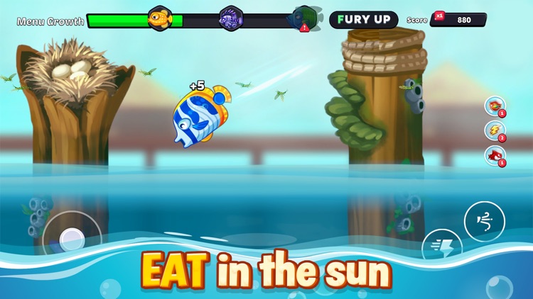 Fish Dash: Hungry Shark Eater