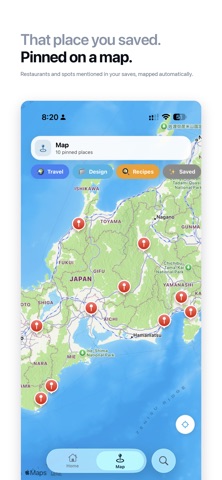 resaw: Organize Your Saves iPhone screenshot