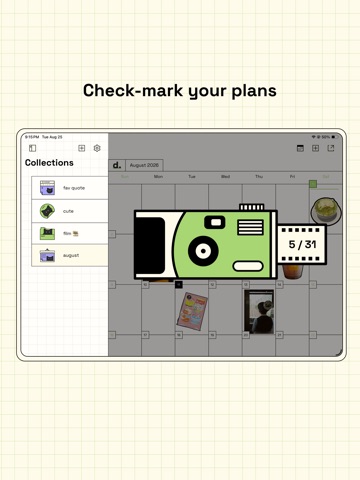 daplit: Sticker Journal & Zine iPad screenshot