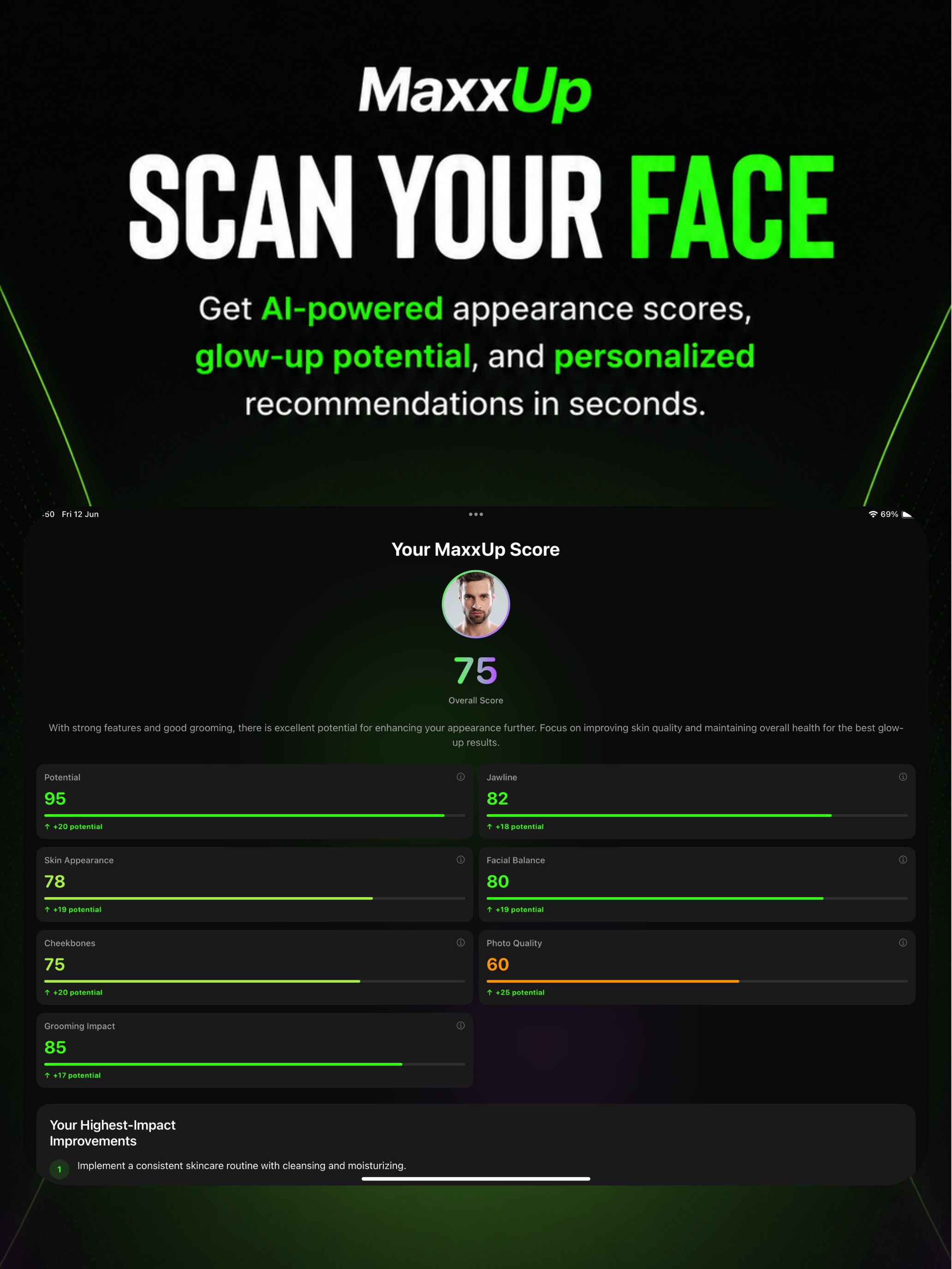 MaxxUp: AI Glow Up Coach screenshot 5
