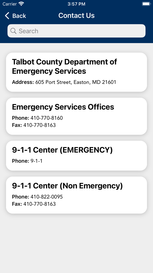 #2. Talbot County MD DES (iOS) 由: Talbot County Department of Emergency Services