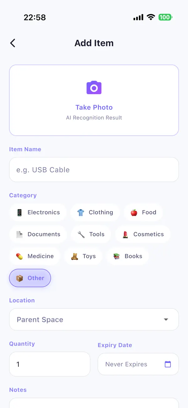 Screenshot #3 pour BoxWise - AI Smart Inventory